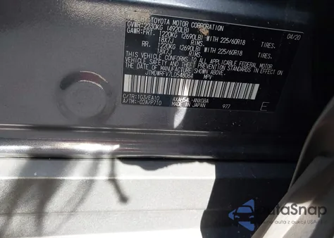 2020 Toyota Rav4 Hybrid Limited from USA, damaged, VIN JTMDWRFV7LD548064